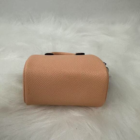Coach Mini Rowan Satchel Bag Charm In Faded Blush Keychain CU279 NWT - Picture 3 of 5